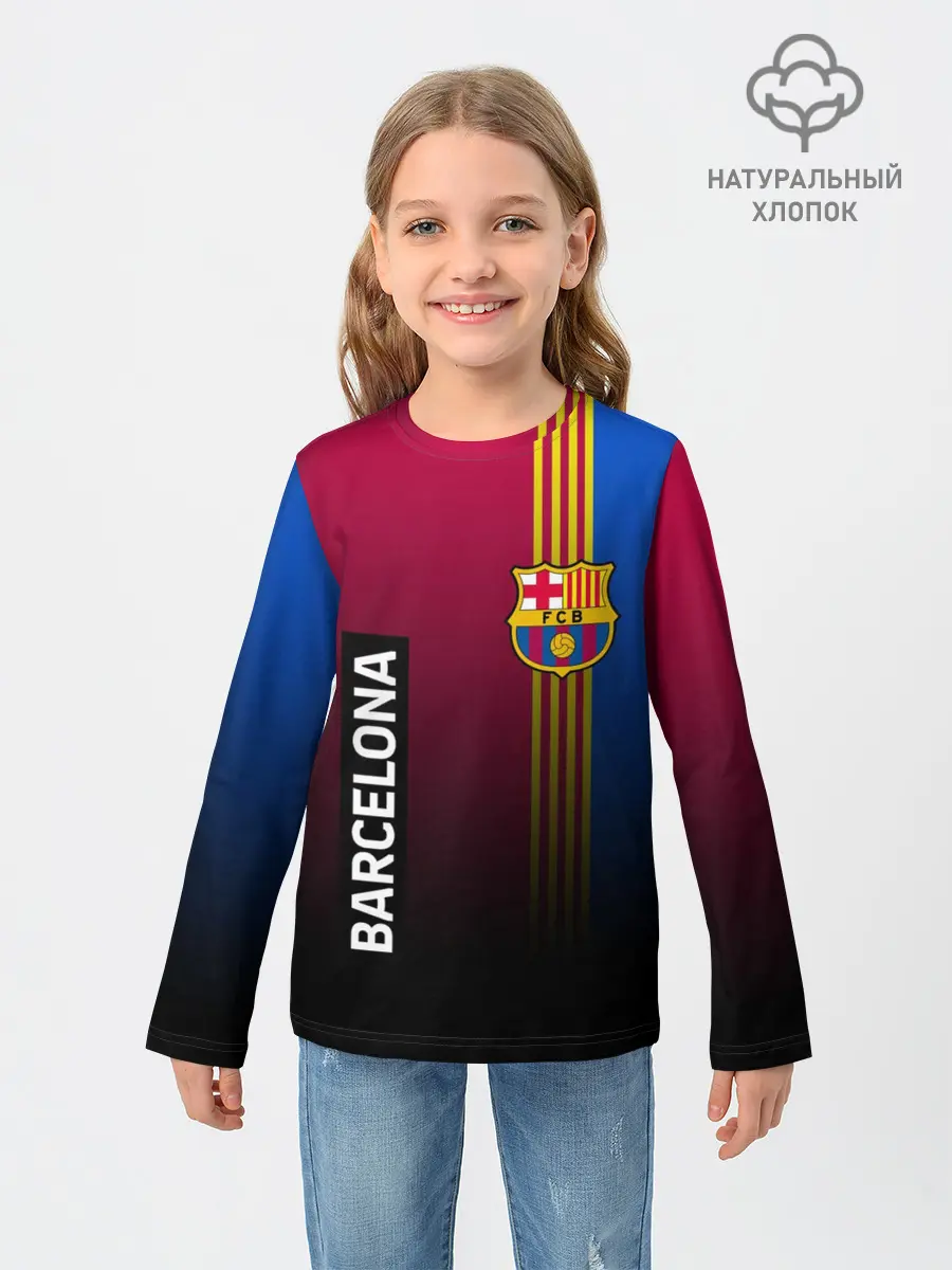 Детский лонгслив / BARCELONA