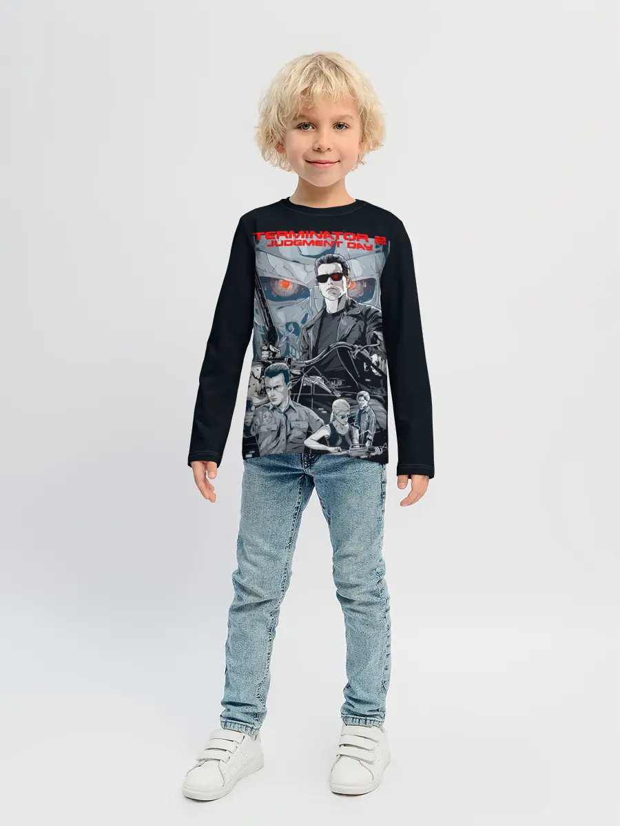 Детский лонгслив / Терминатор 2