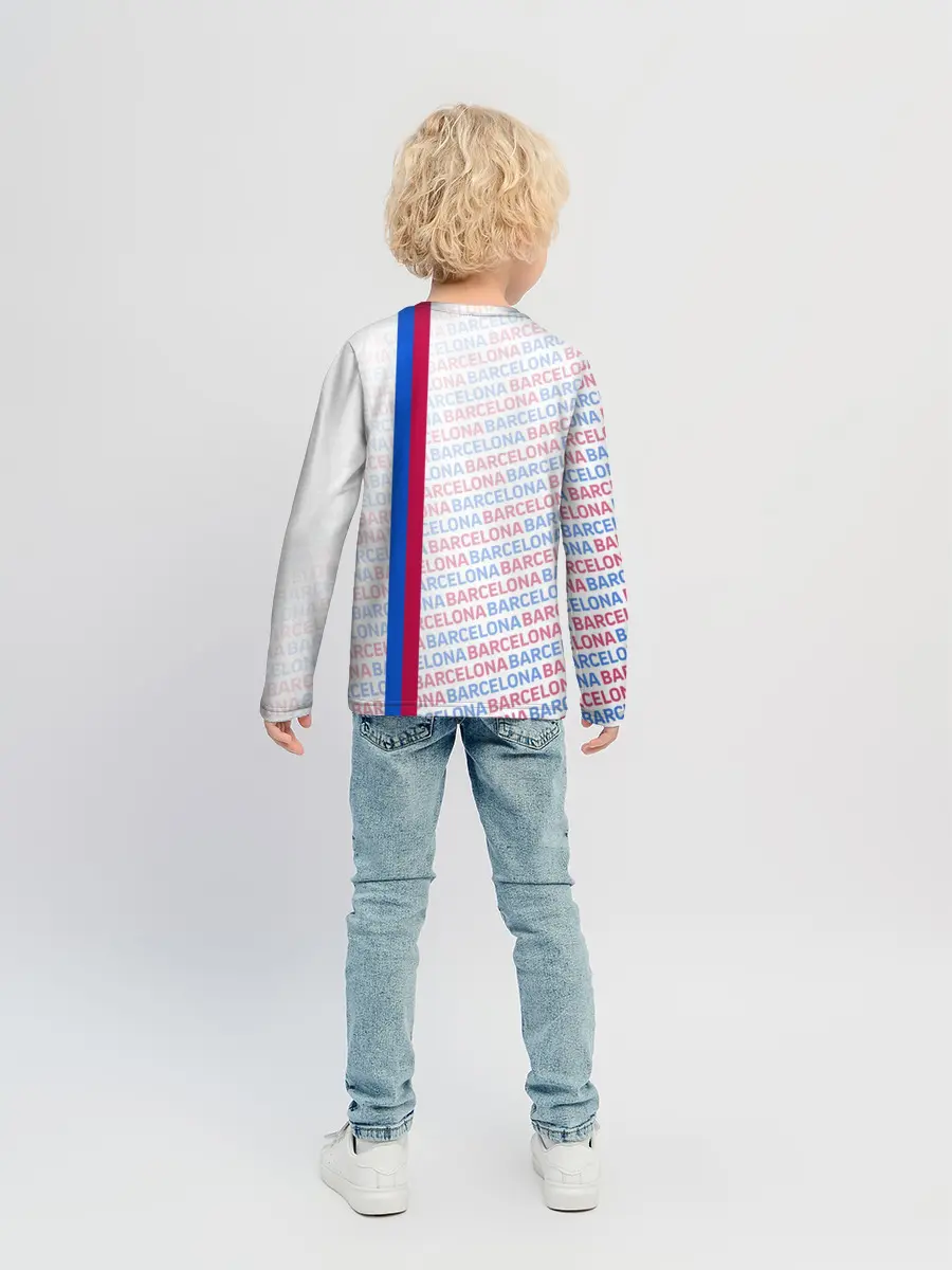 Детский лонгслив / BARCELONA
