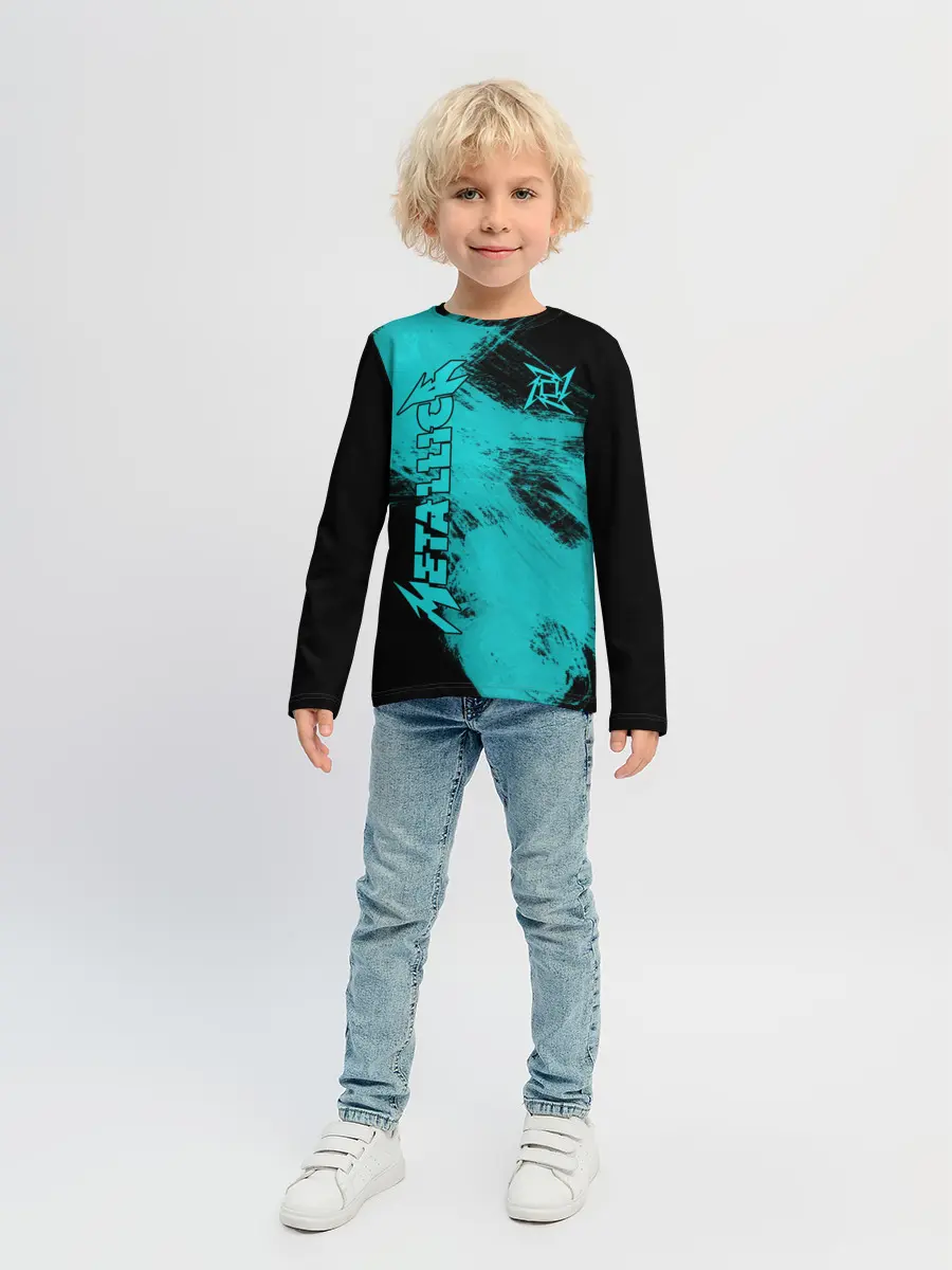 Детский лонгслив / Metallica