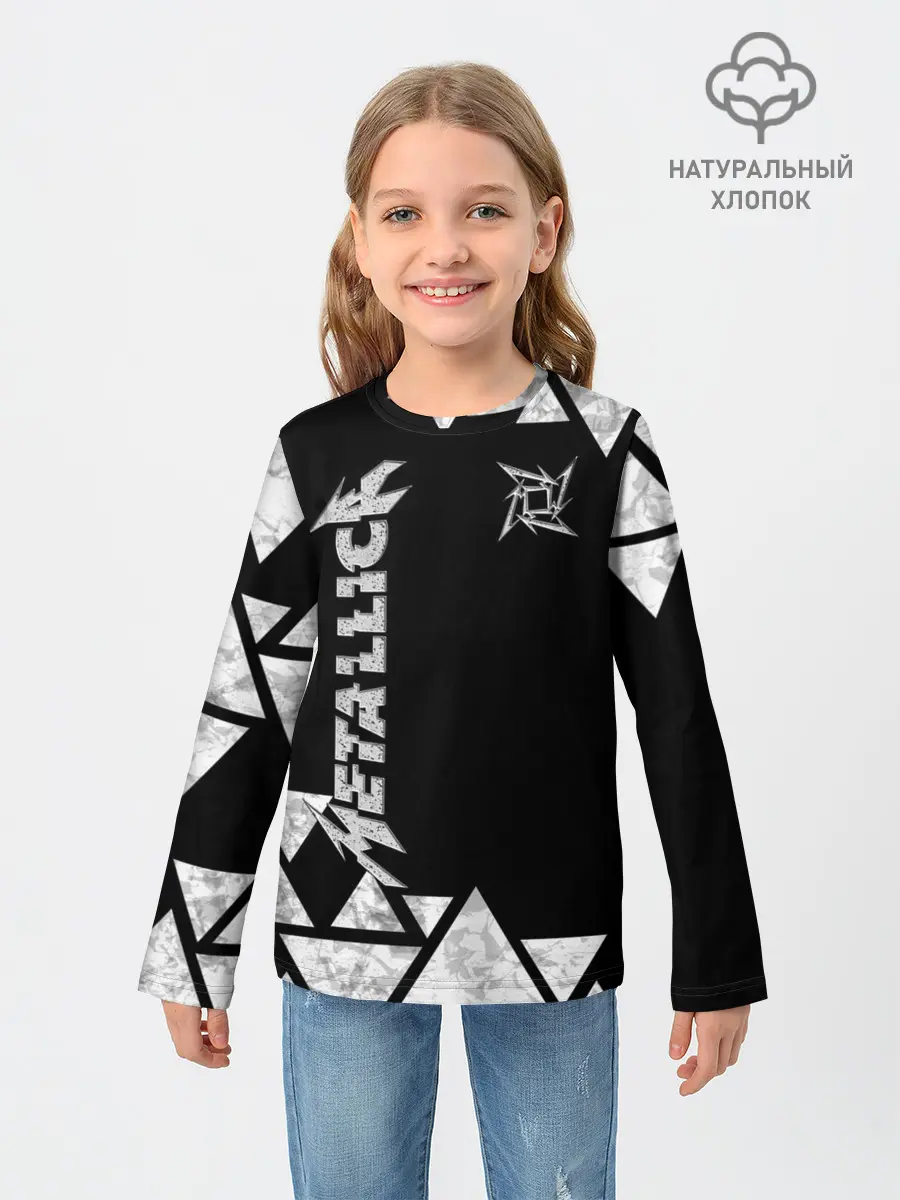 Детский лонгслив / Metallica