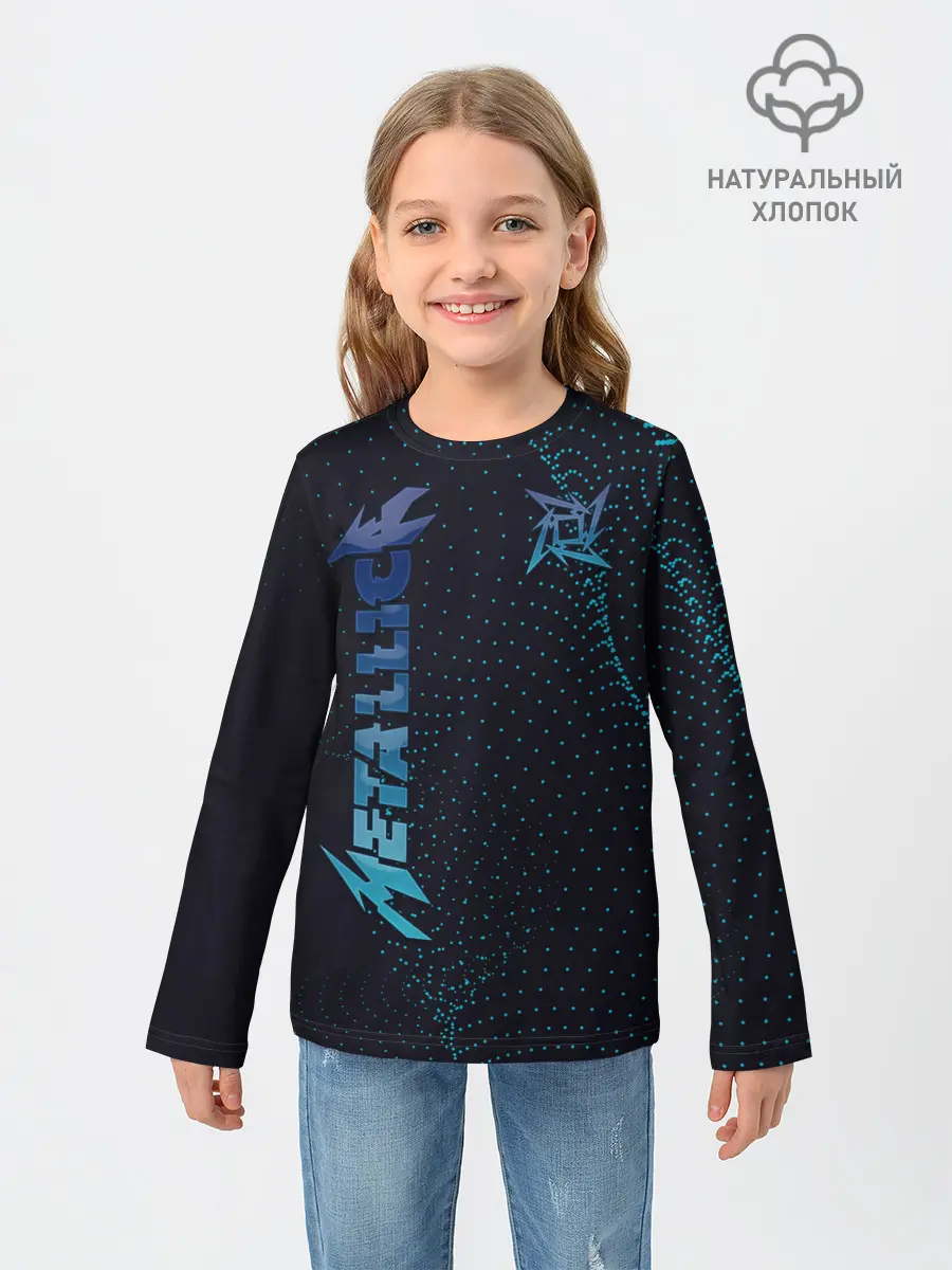 Детский лонгслив / Metallica