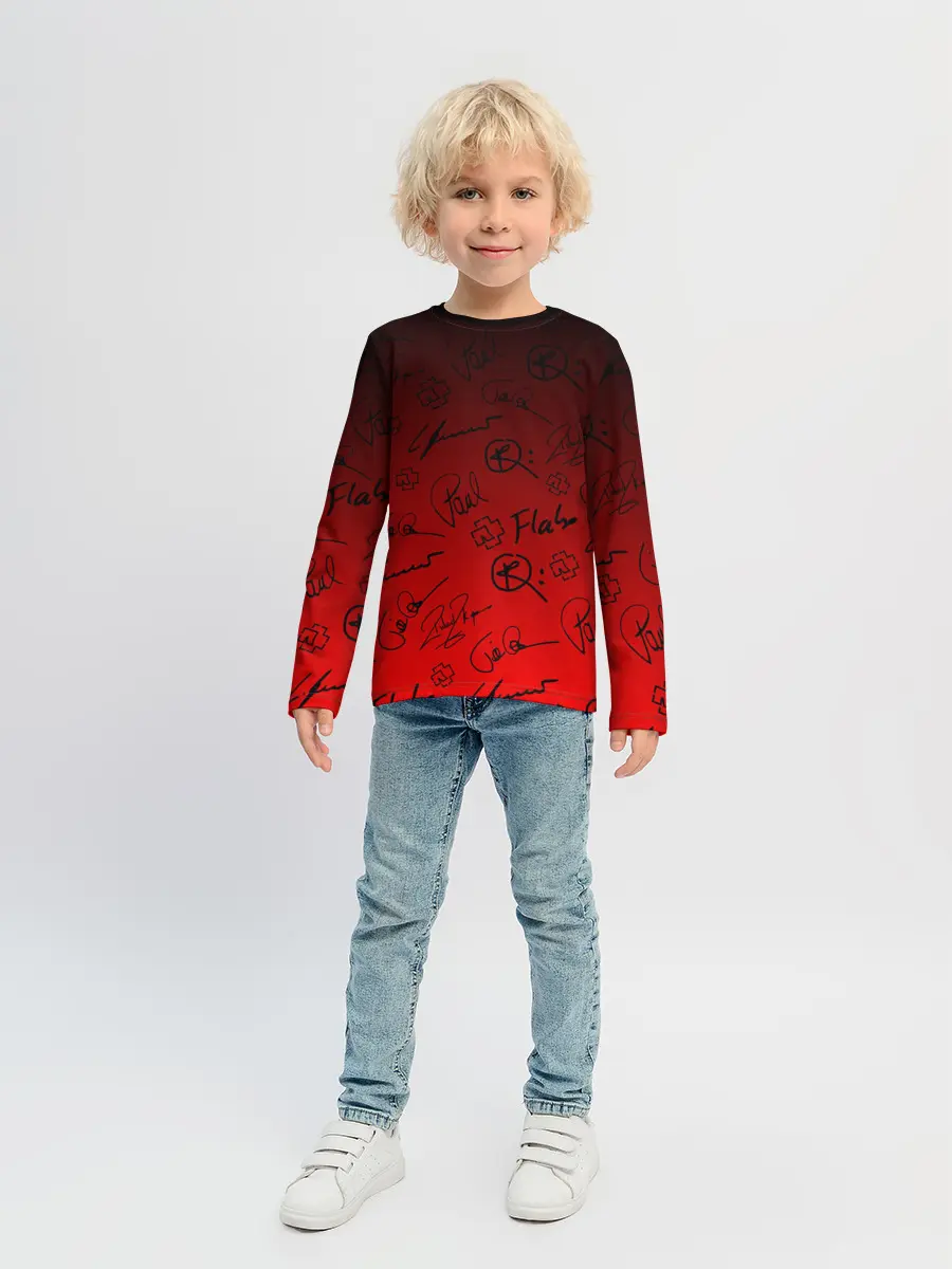 Детский лонгслив / RAMMSTEIN