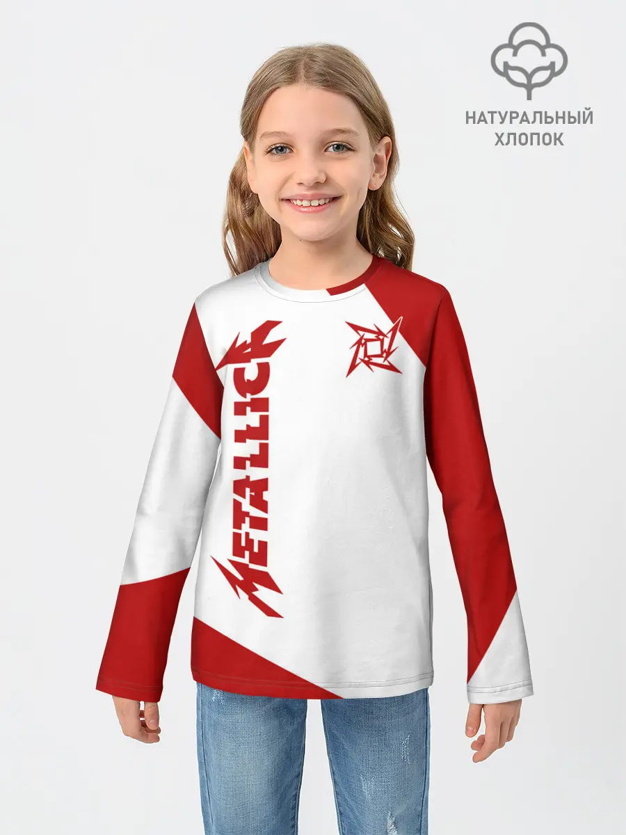 Детский лонгслив / Metallica