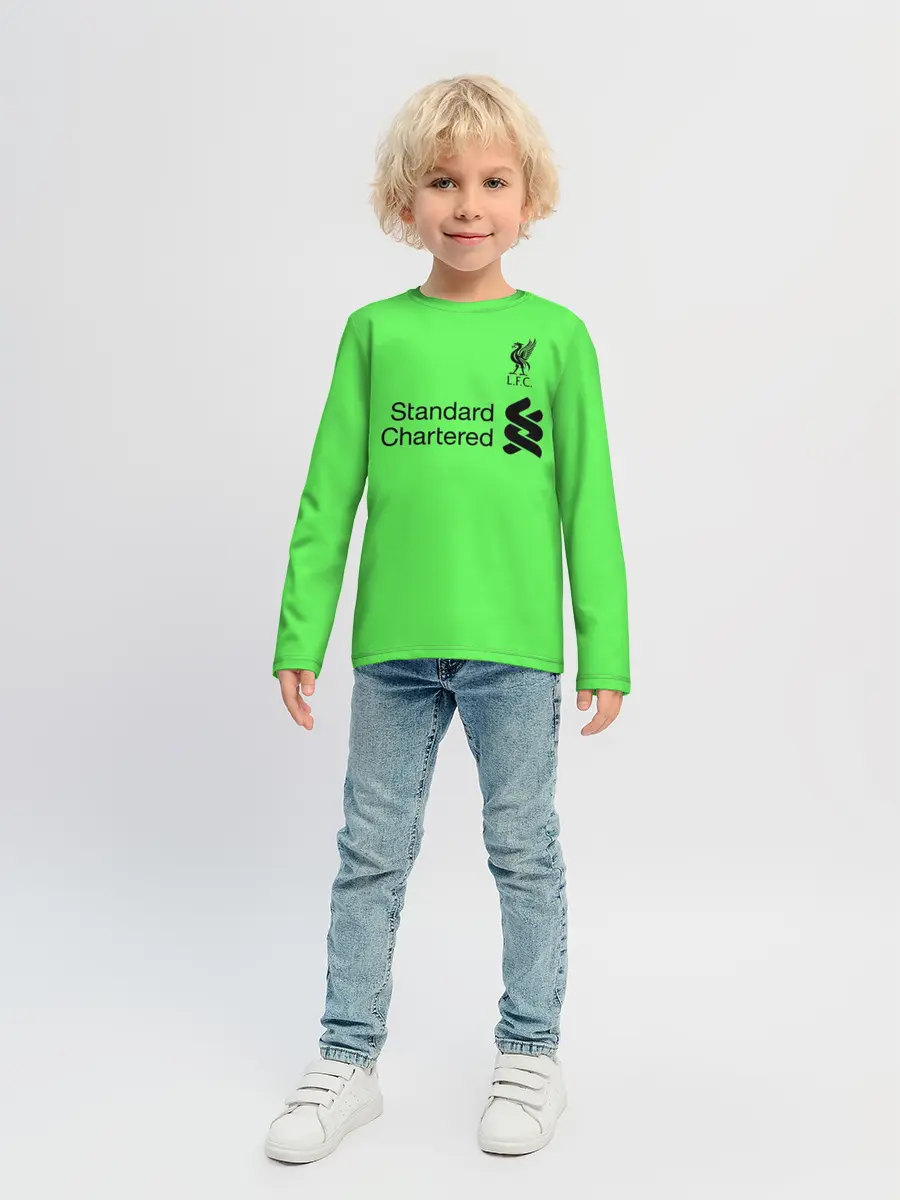 Детский лонгслив / Alisson GK away 19-20