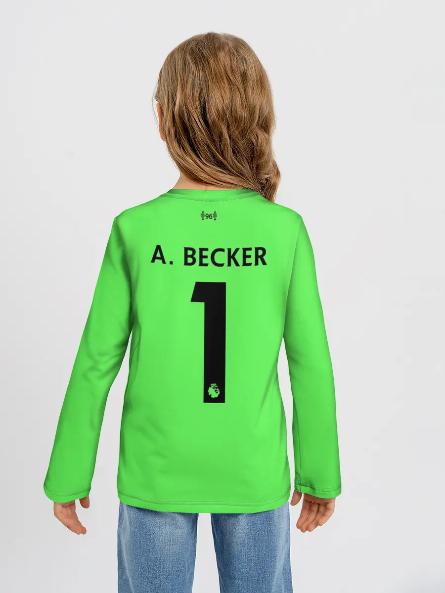 Детский лонгслив / Alisson GK away 19-20