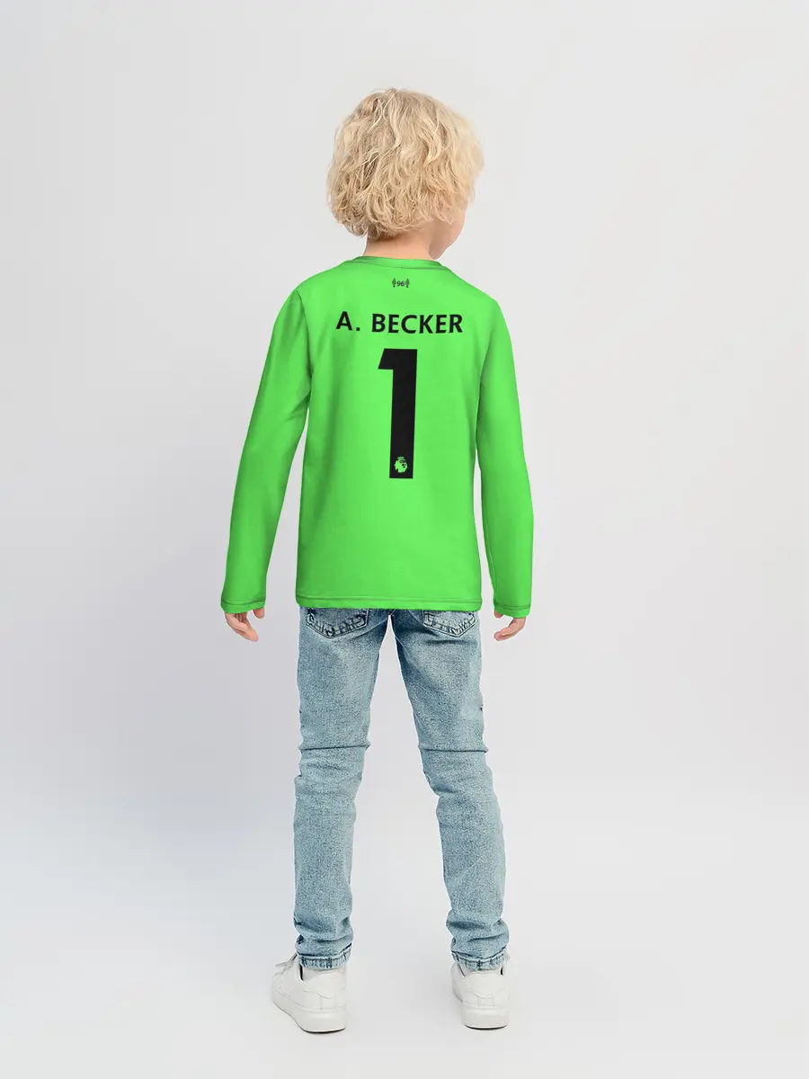 Детский лонгслив / Alisson GK away 19-20
