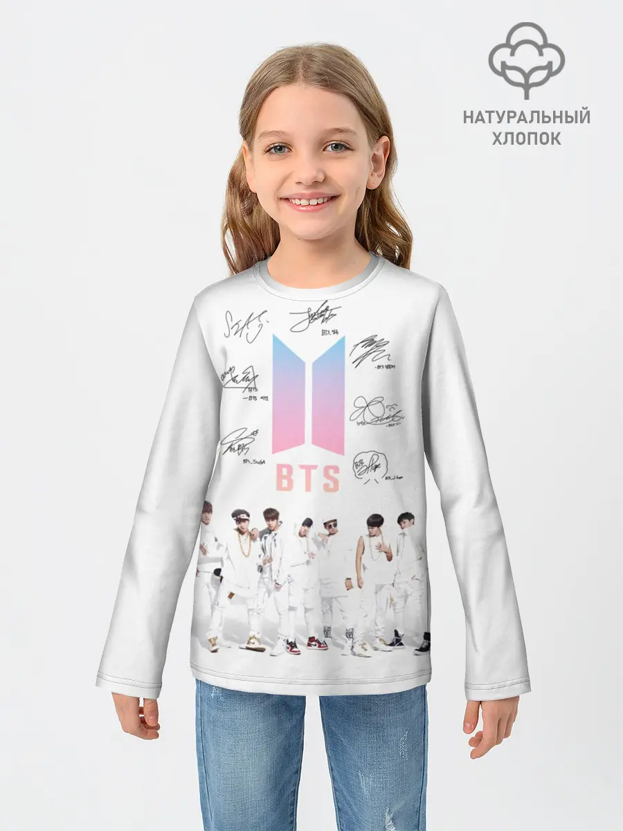 Детский лонгслив / BTS
