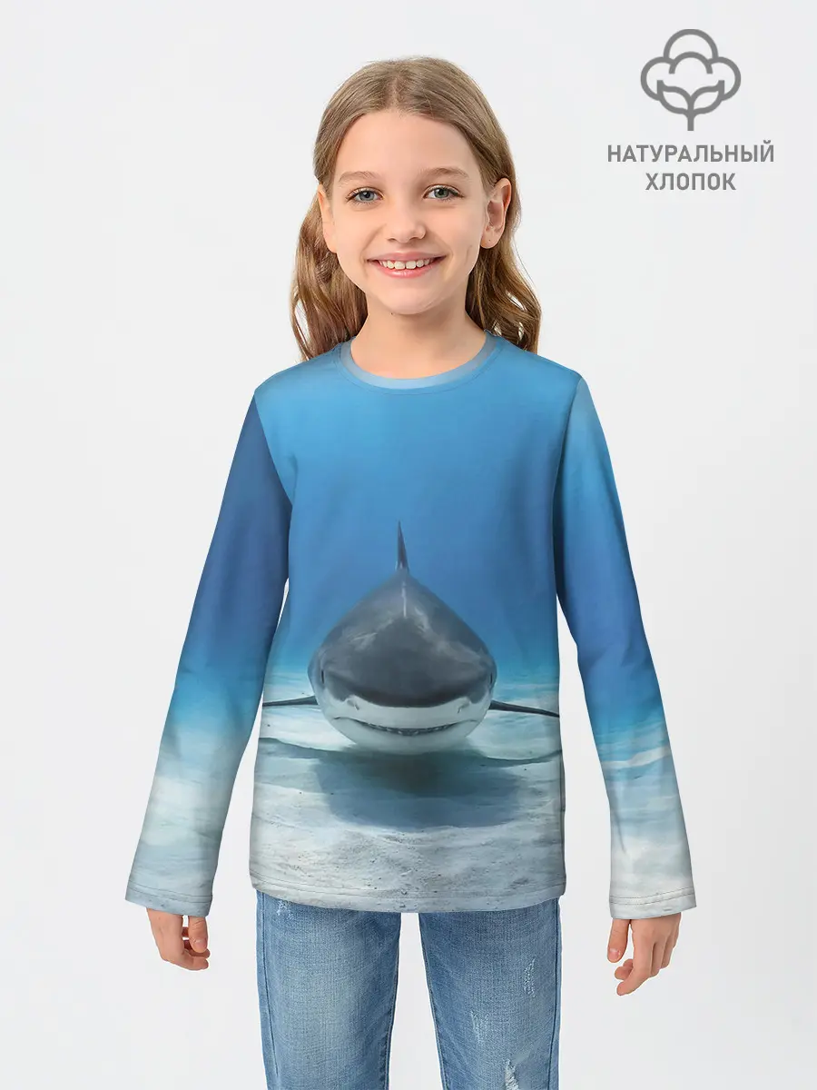 Детский лонгслив / Анфас
