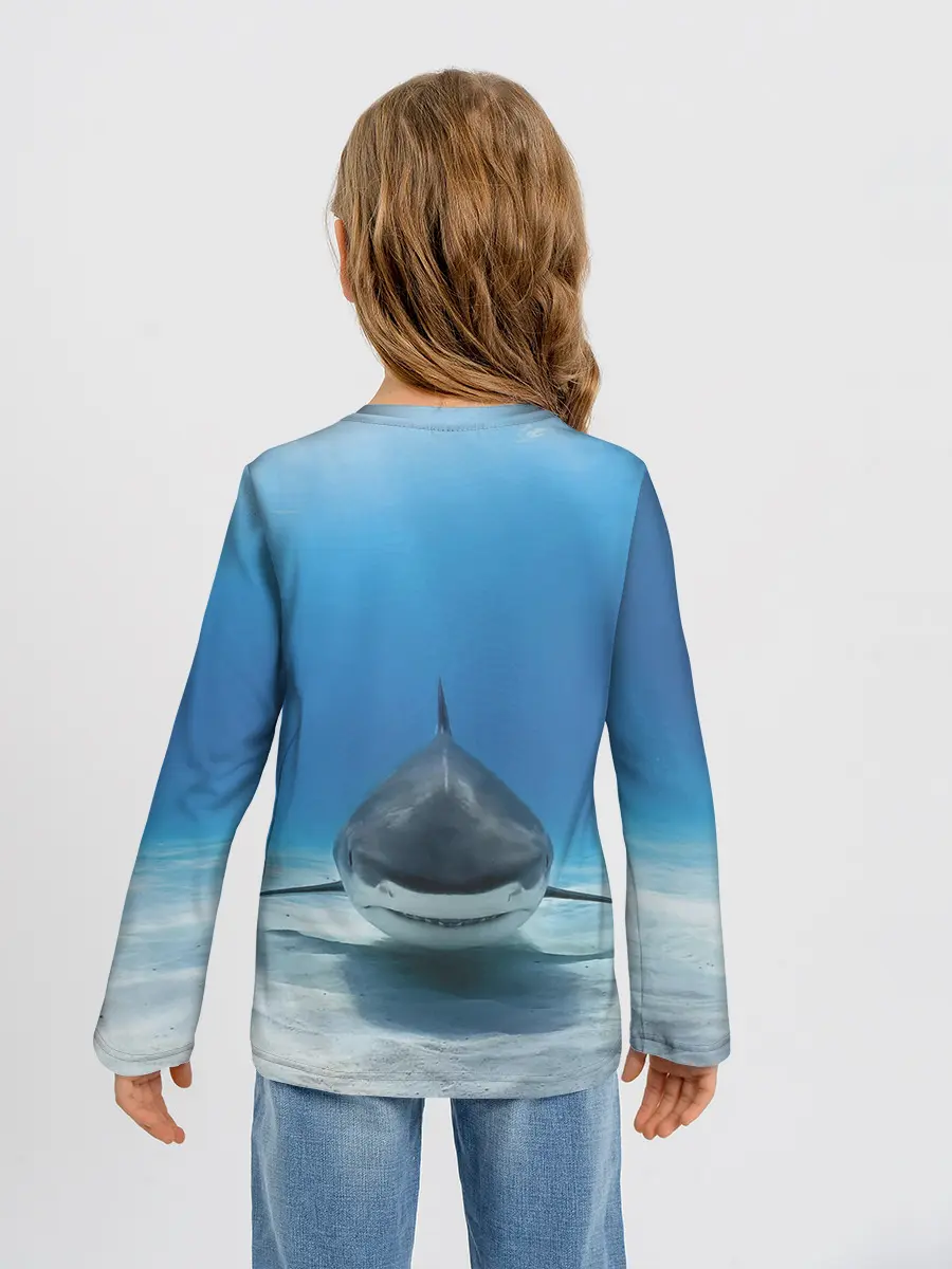 Детский лонгслив / Анфас