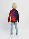 Детский лонгслив / Брызги краски