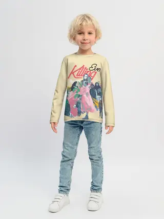 Детский лонгслив / Killing Eve collage