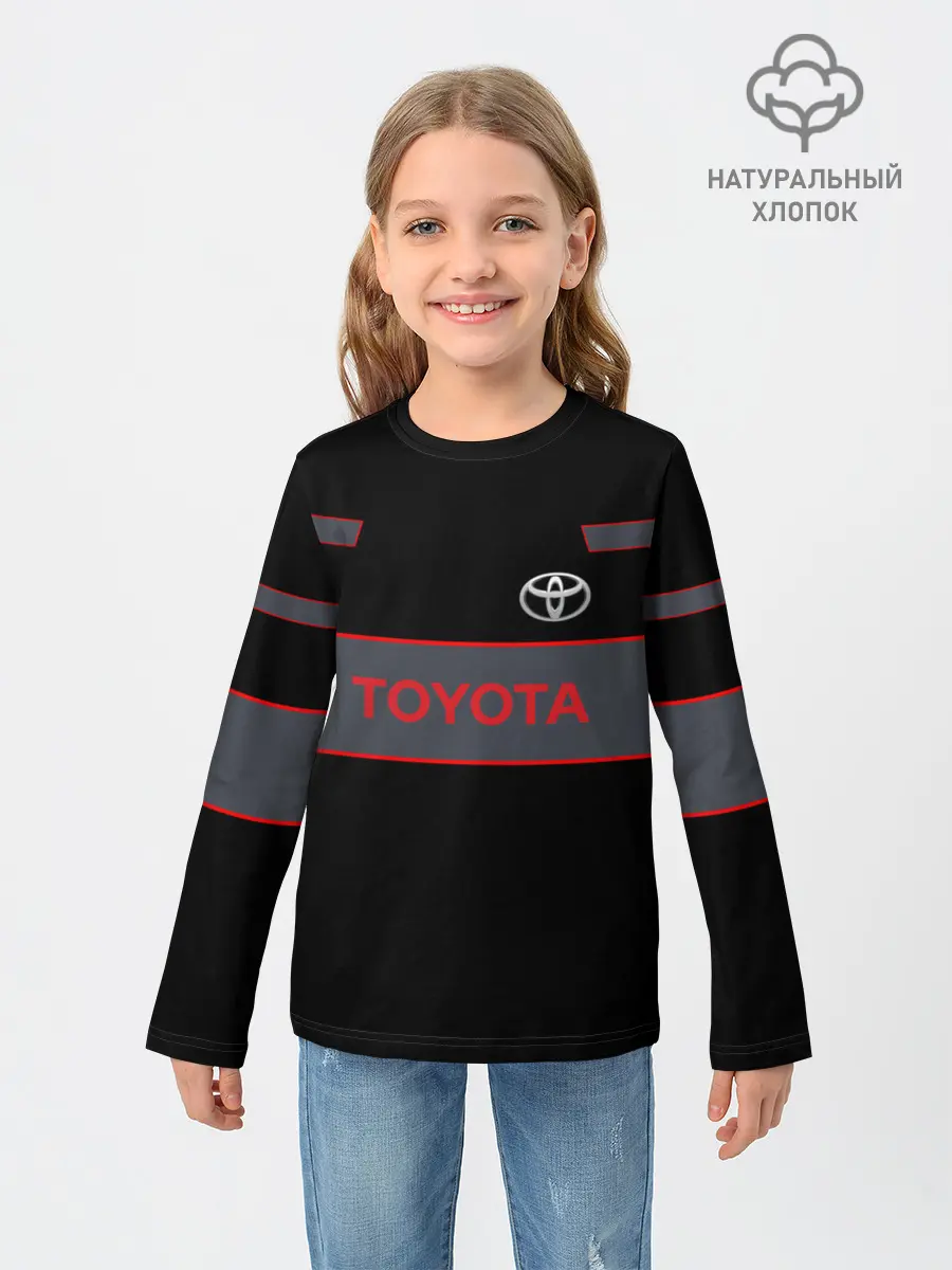 Детский лонгслив / Toyota
