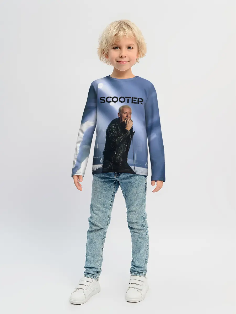 Детский лонгслив / Scooter