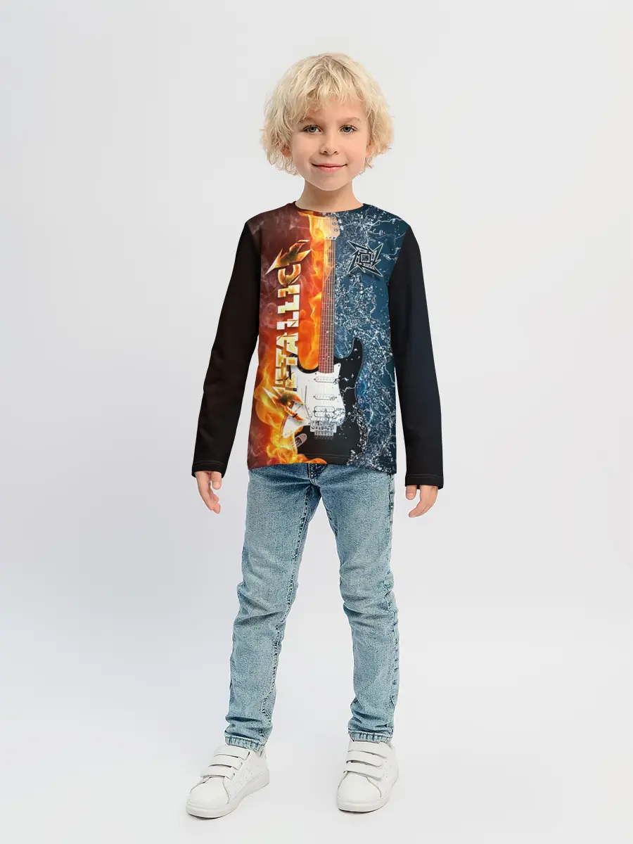 Детский лонгслив / Metallica