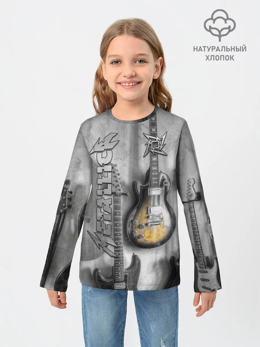 Детский лонгслив / Metallica