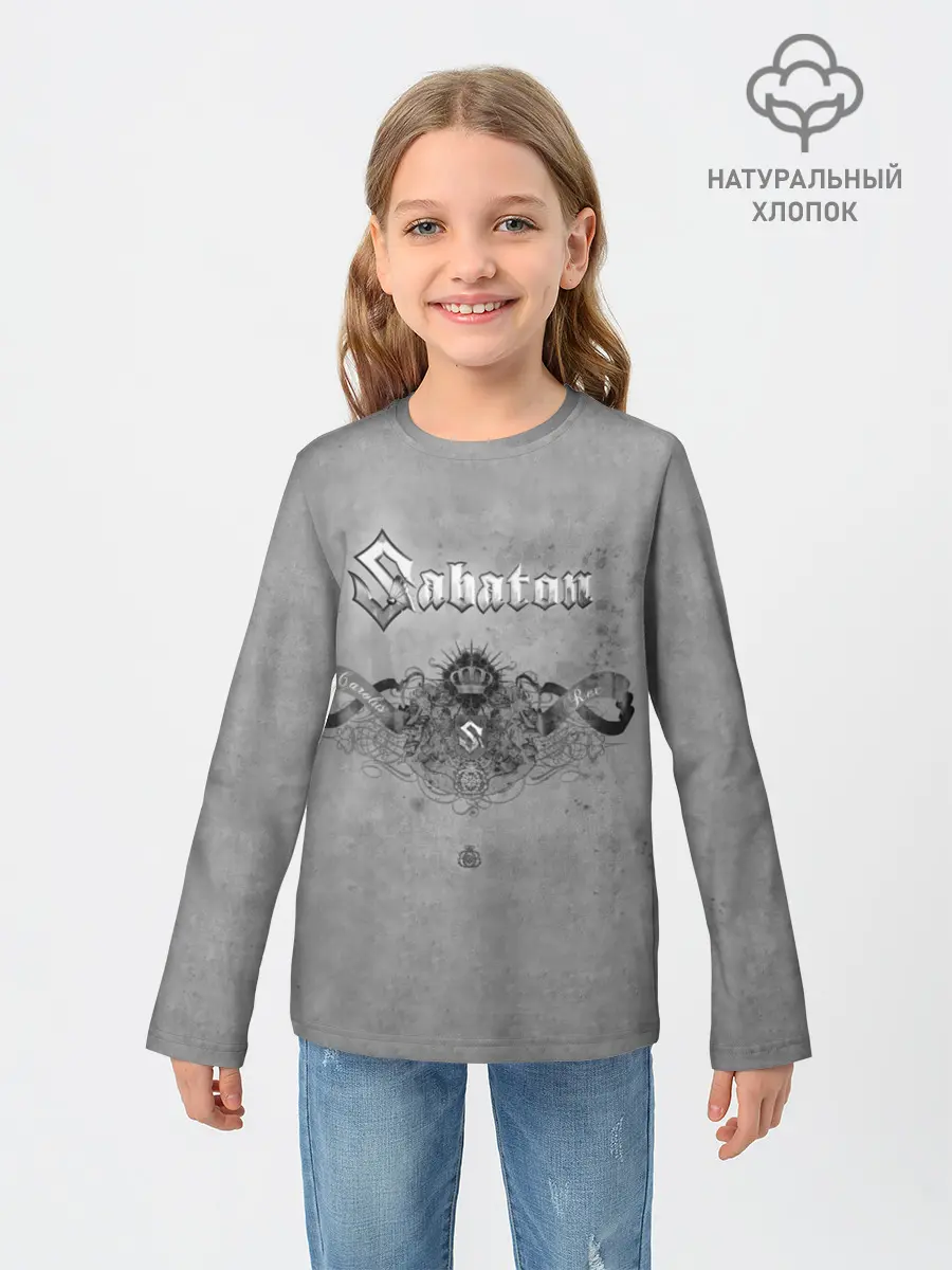 Детский лонгслив / Sabaton