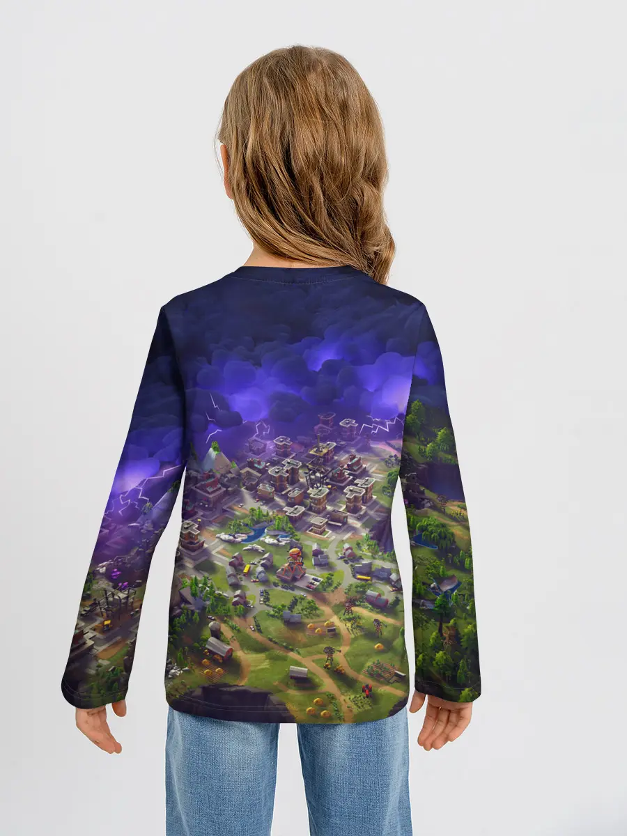 Детский лонгслив / Fortnite