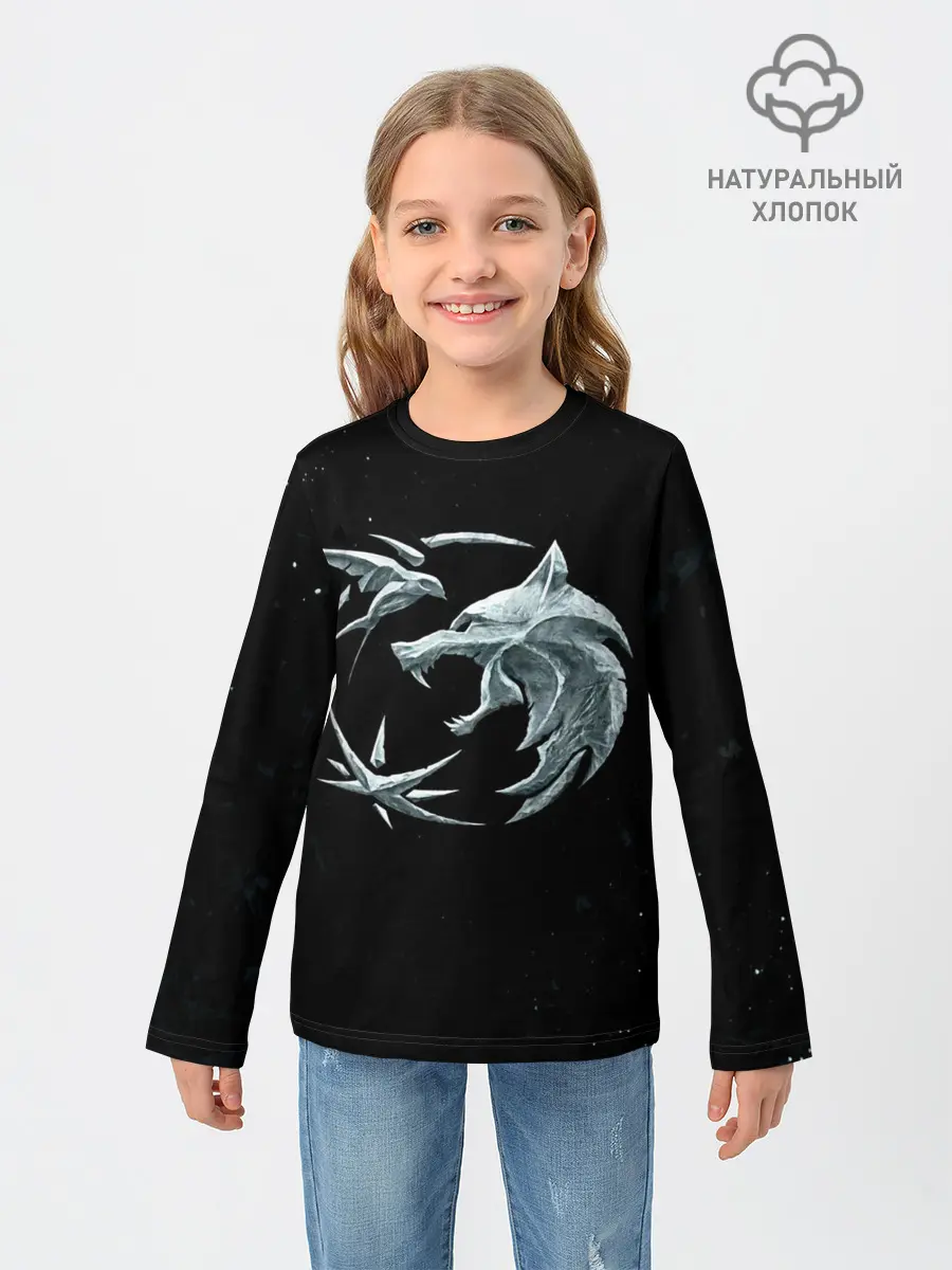 Детский лонгслив / THE WITCHER - Символы