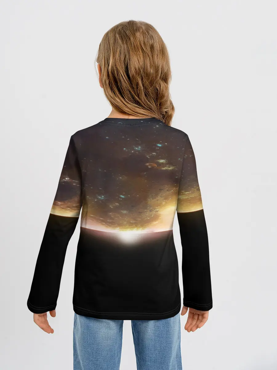 Детский лонгслив / WARFRAME Planet