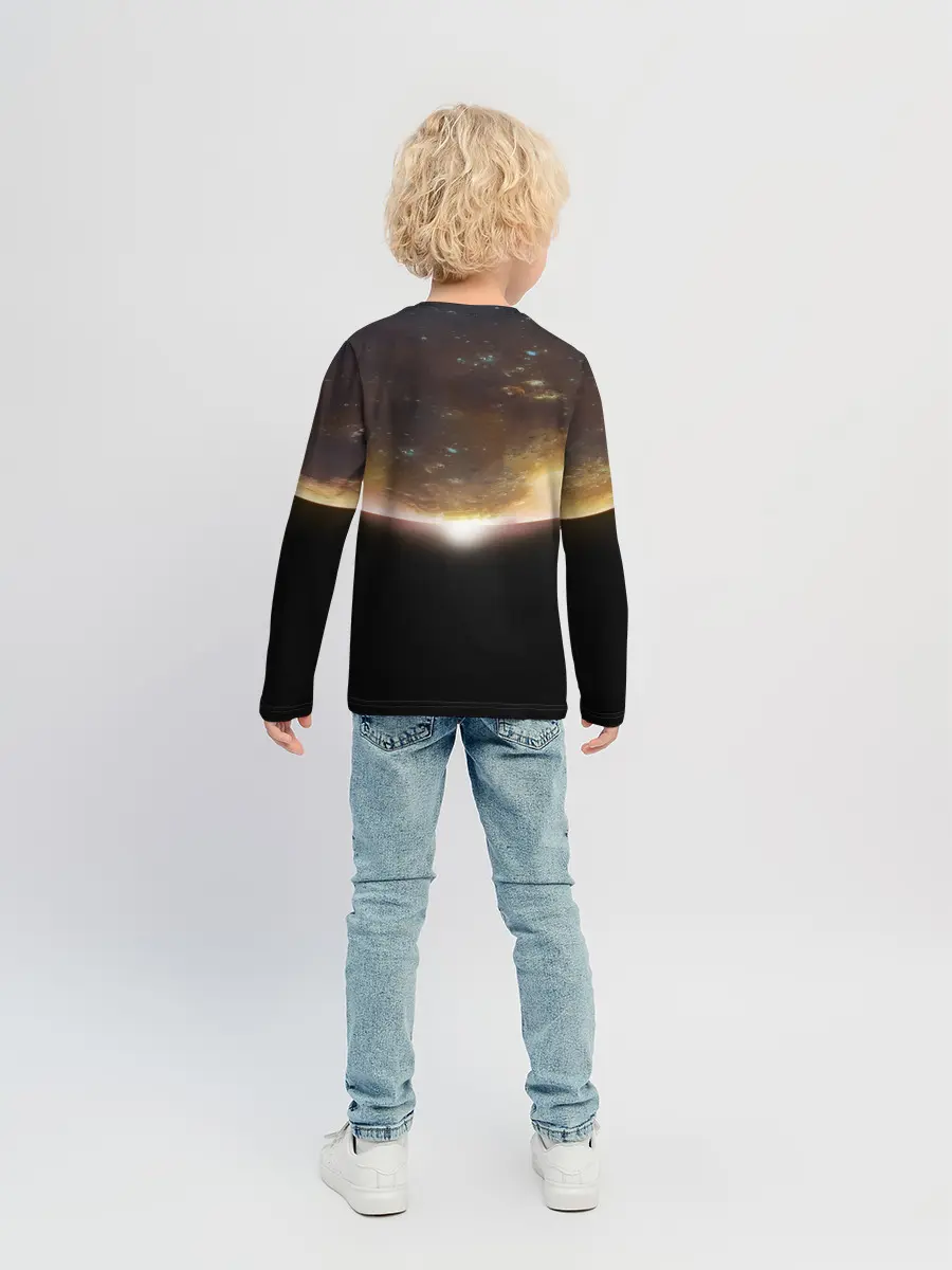 Детский лонгслив / WARFRAME Planet