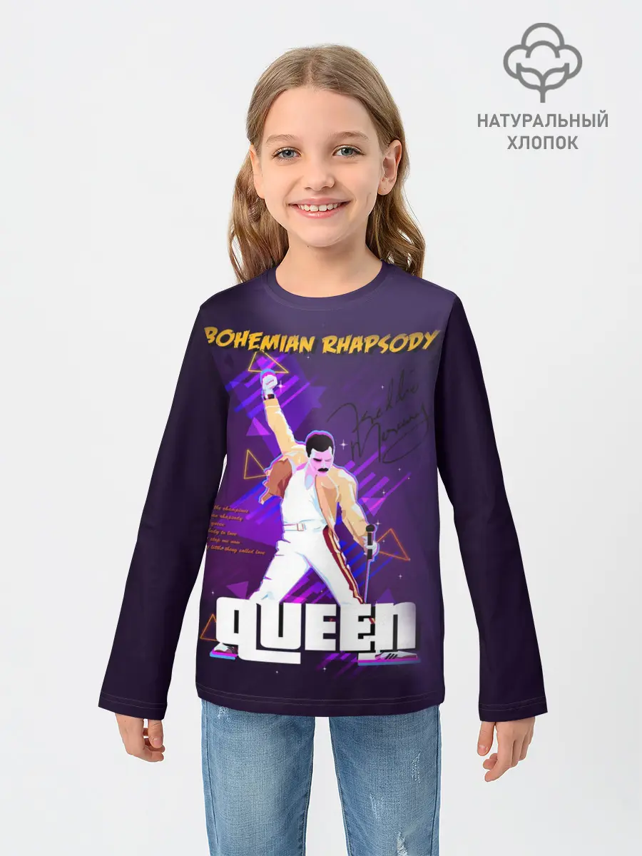 Детский лонгслив / Queen
