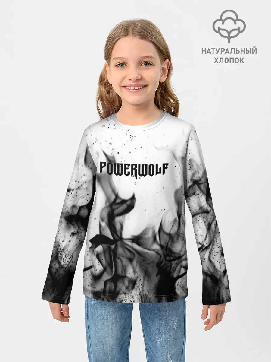 Детский лонгслив / POWERWOLF