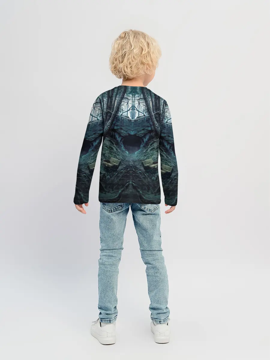 Детский лонгслив / ТЬМА - No Future