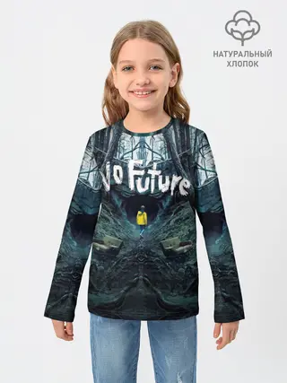 Детский лонгслив / ТЬМА - No Future