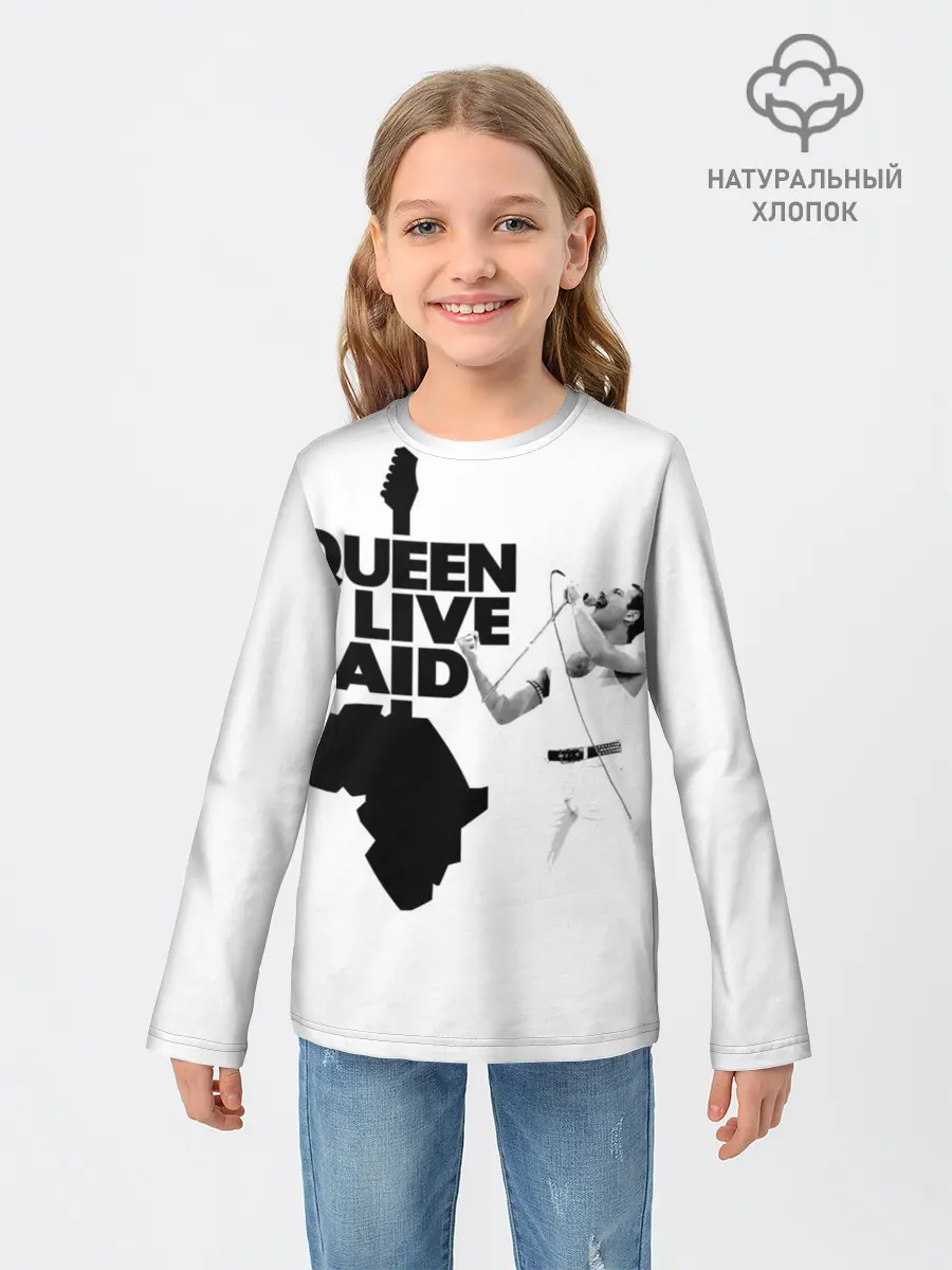 Детский лонгслив / Queen LIVE AID
