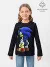 Детский лонгслив / Sonic