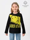 Детский лонгслив / Nirvana