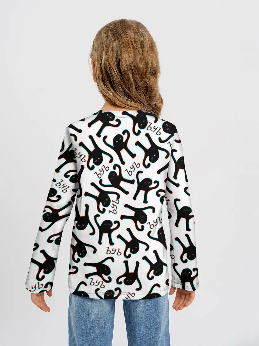 Детский лонгслив / ЪУЪ СЪУКА ГЛИТЧ