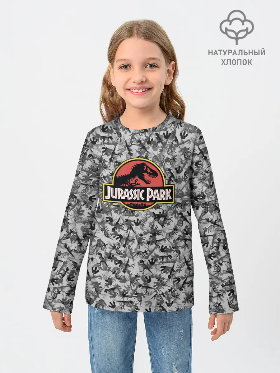 Детский лонгслив / Jurassic Park