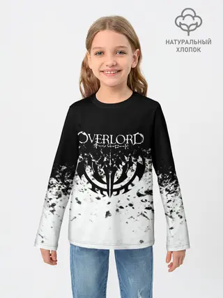 Детский лонгслив / горизонт спрей оверлорд