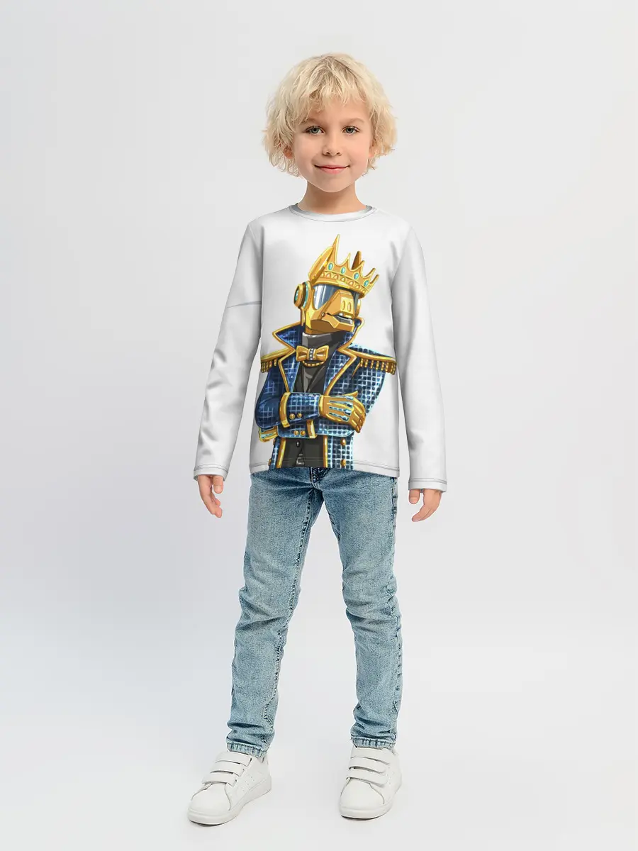 Детский лонгслив / ФОРТНАЙТ X