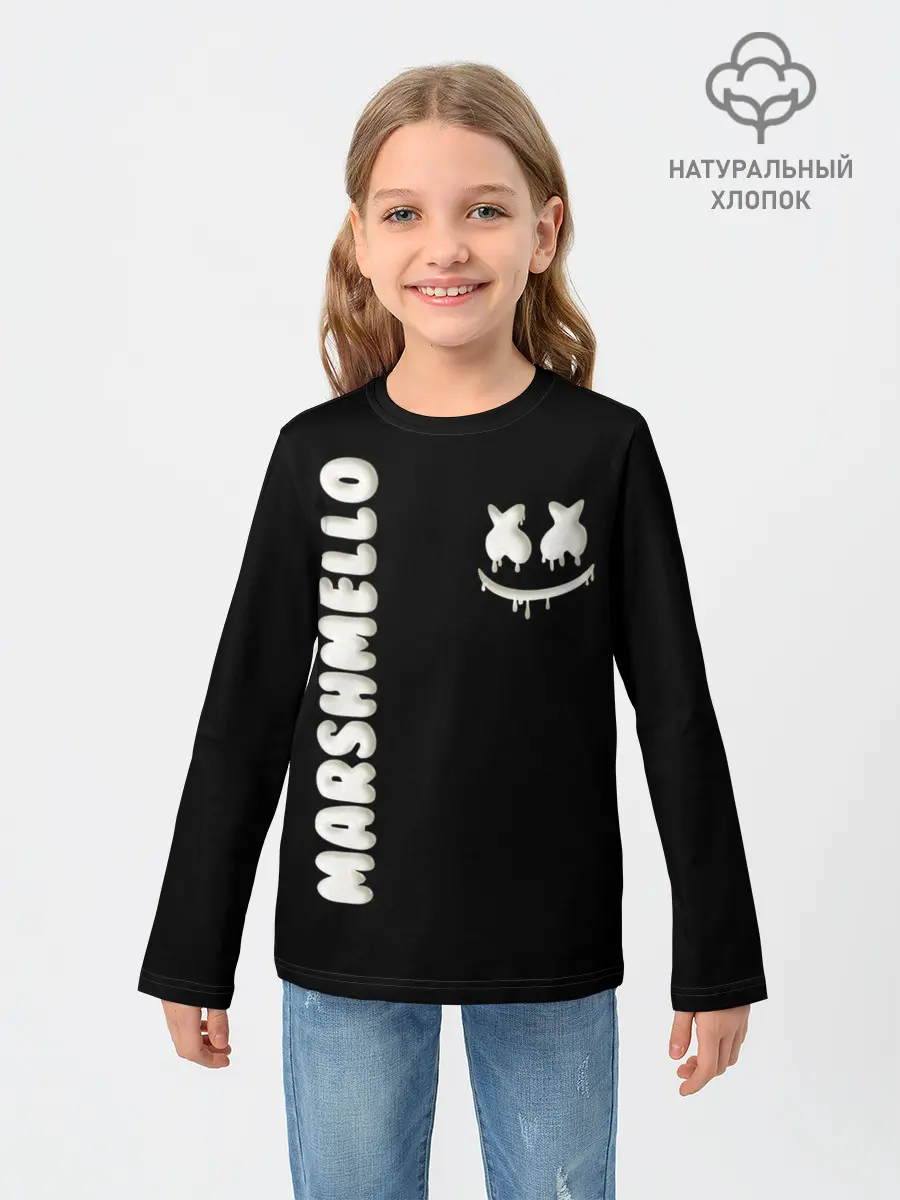 Детский лонгслив / РЮКЗАК MARSHMELLO