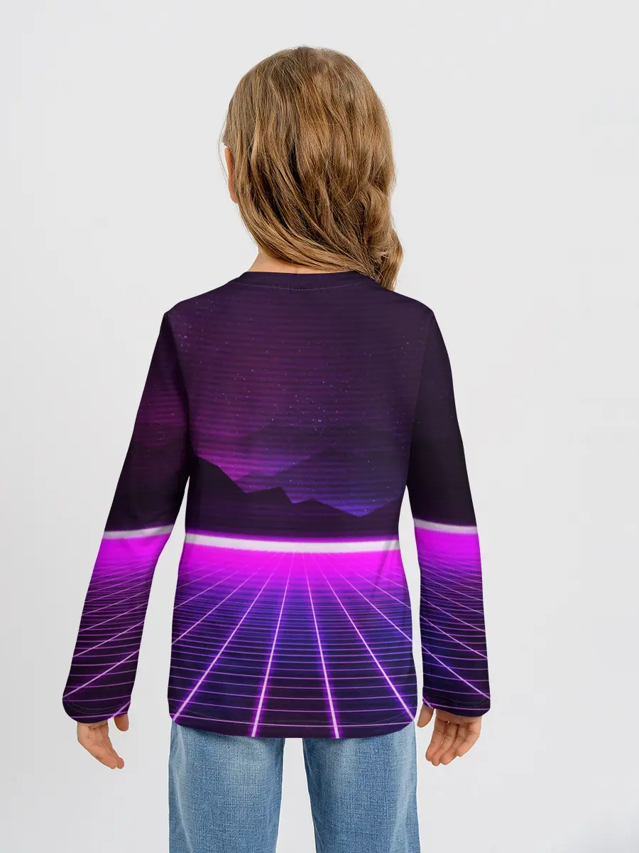 Детский лонгслив / 90 YEARS sunrise