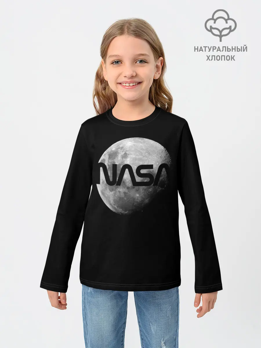 Детский лонгслив / Nasa Apollo 16