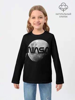 Детский лонгслив / Nasa Apollo 16