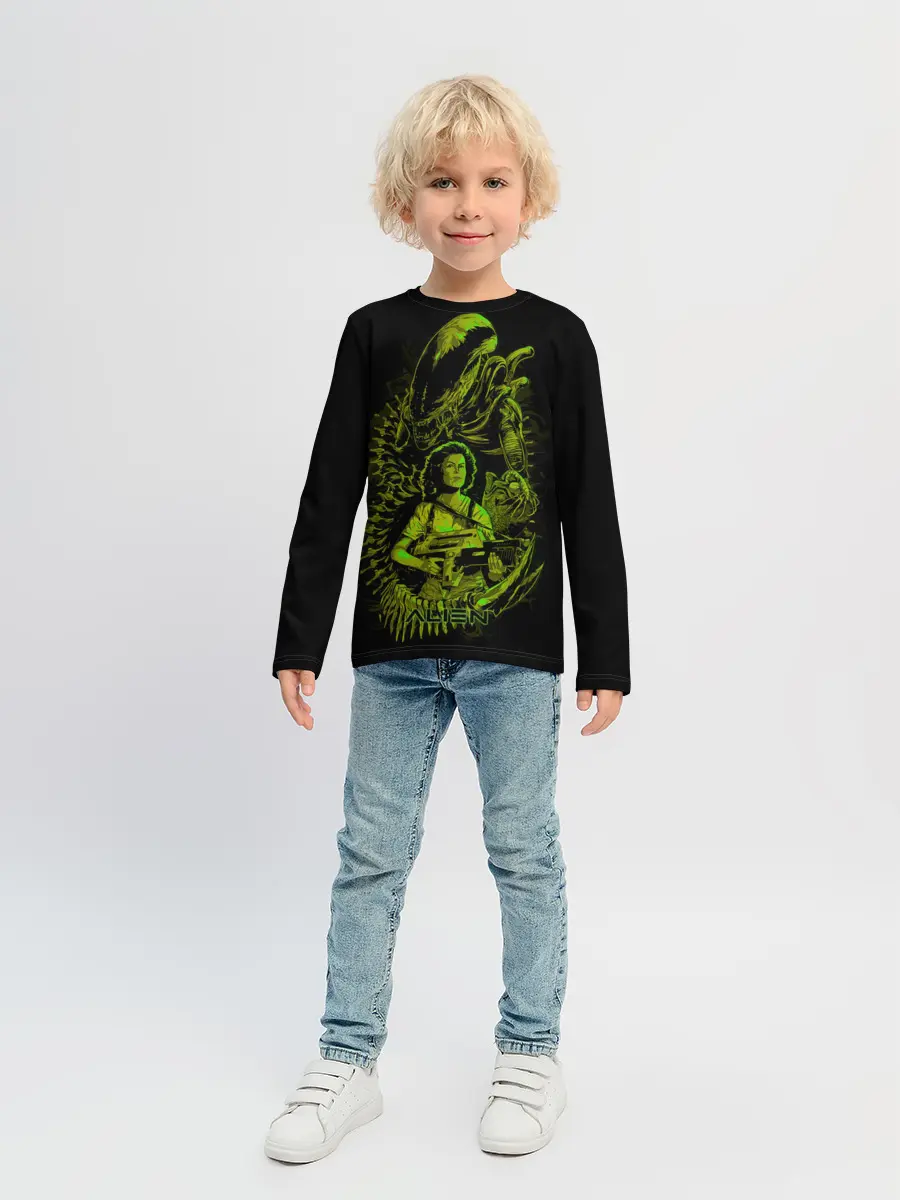 Детский лонгслив / Чужой