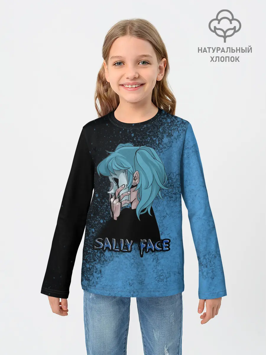 Детский лонгслив / Sally face