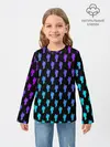 Детский лонгслив / BILLIE EILISH PATTERN