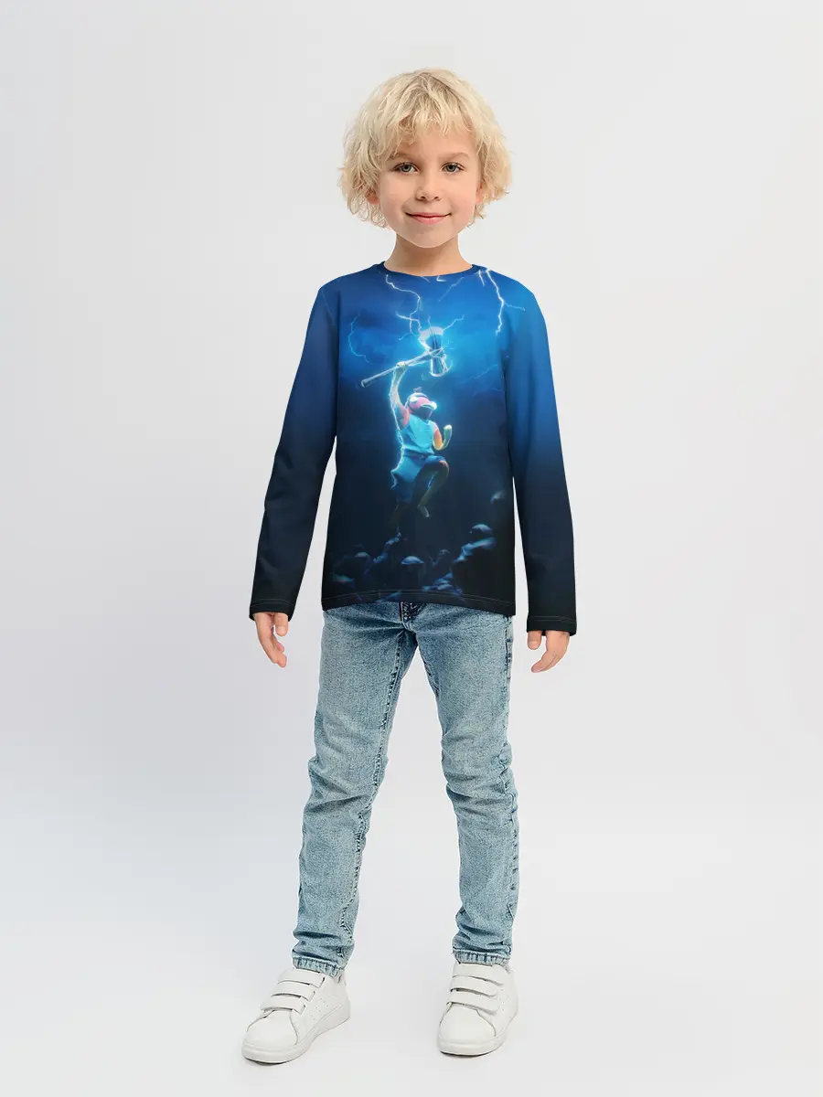 Детский лонгслив / КАРАСЬ FORTNITE