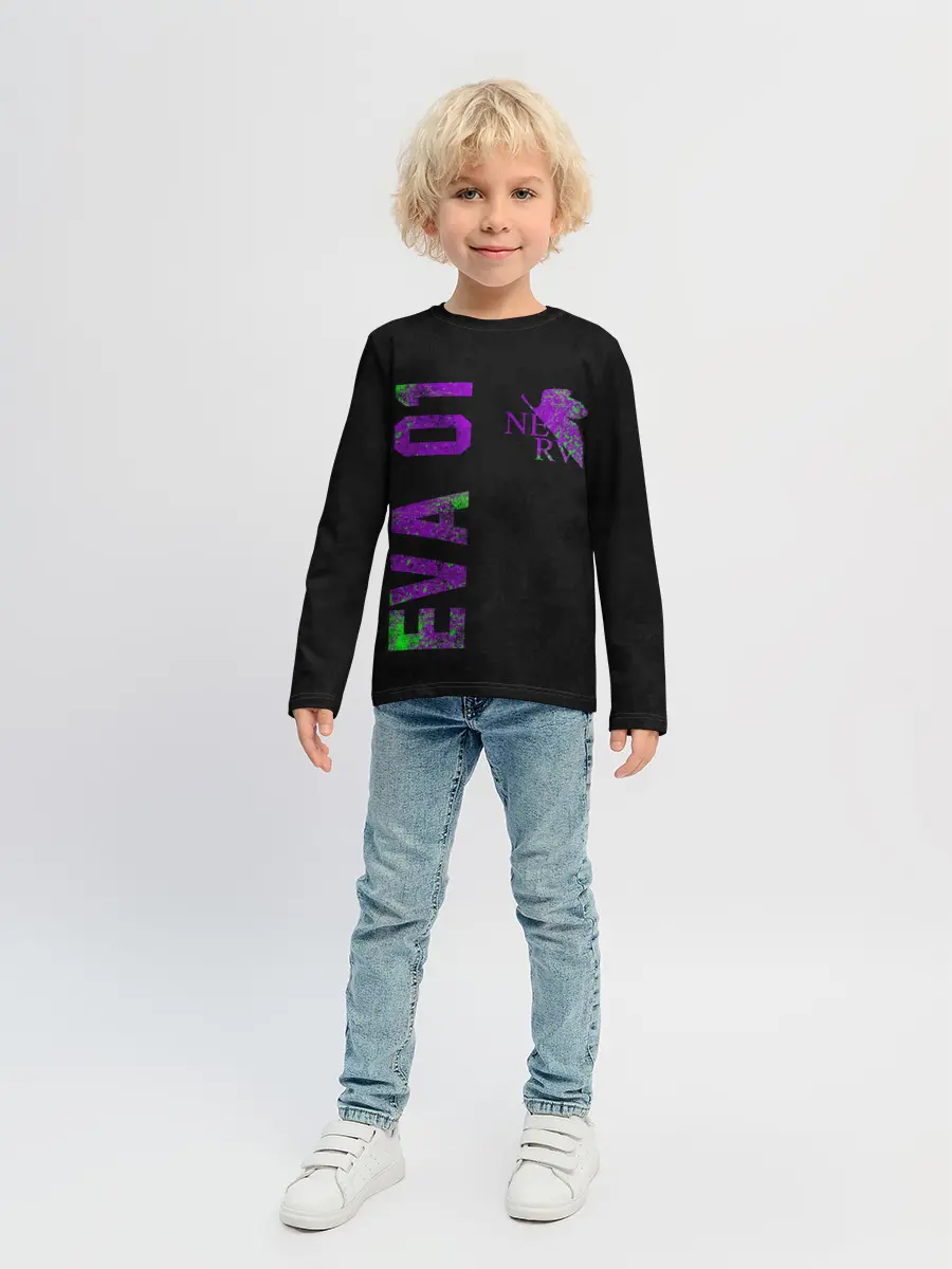 Детский лонгслив / Eva 01