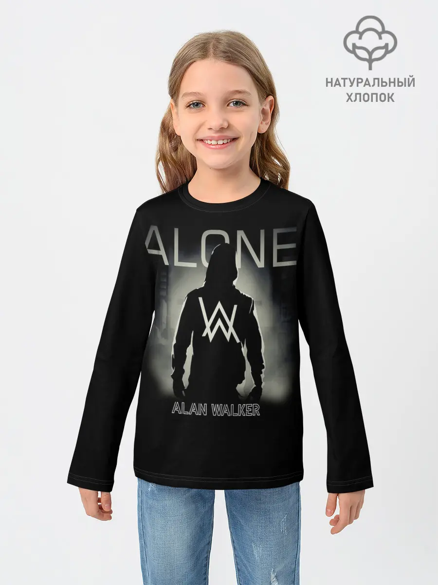 Детский лонгслив / Alan Walker