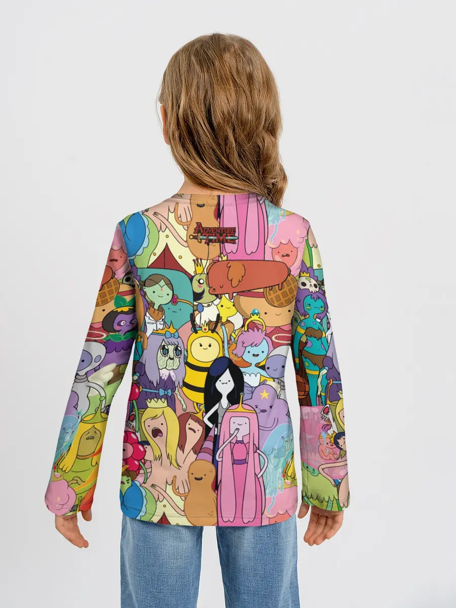 Детский лонгслив / Adventure time