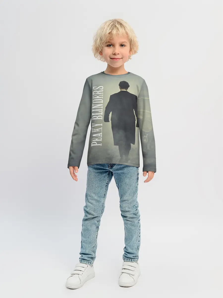 Детский лонгслив / Острые козырьки