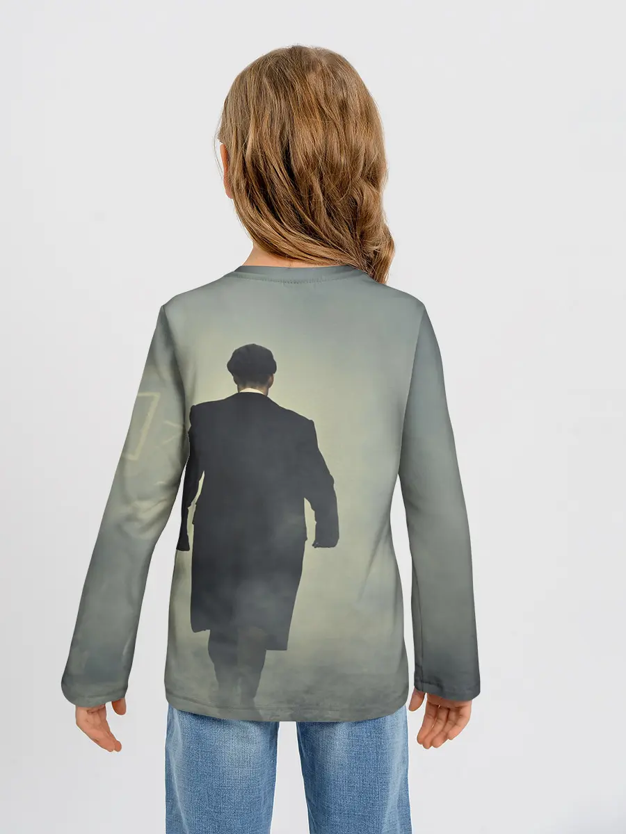 Детский лонгслив / Острые козырьки