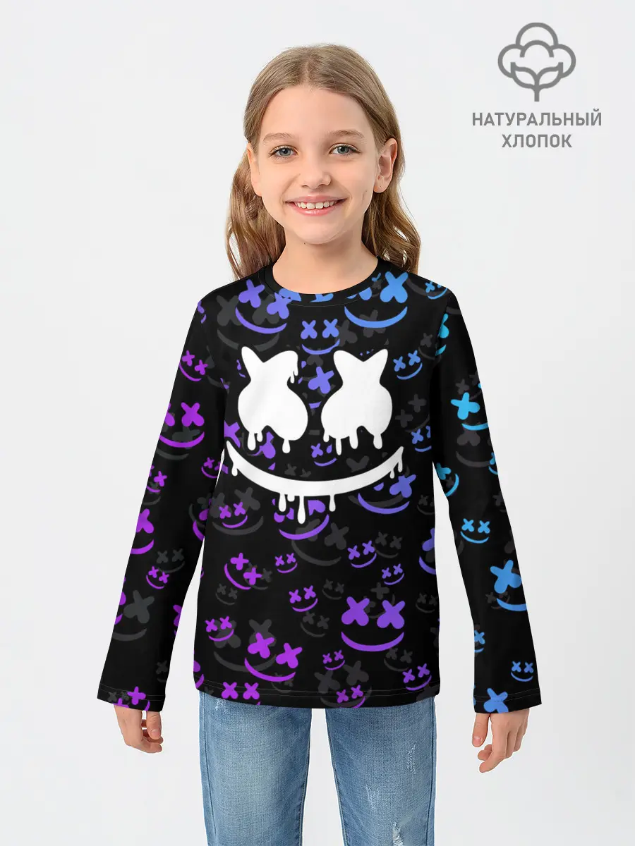 Детский лонгслив / MARSHMELLO